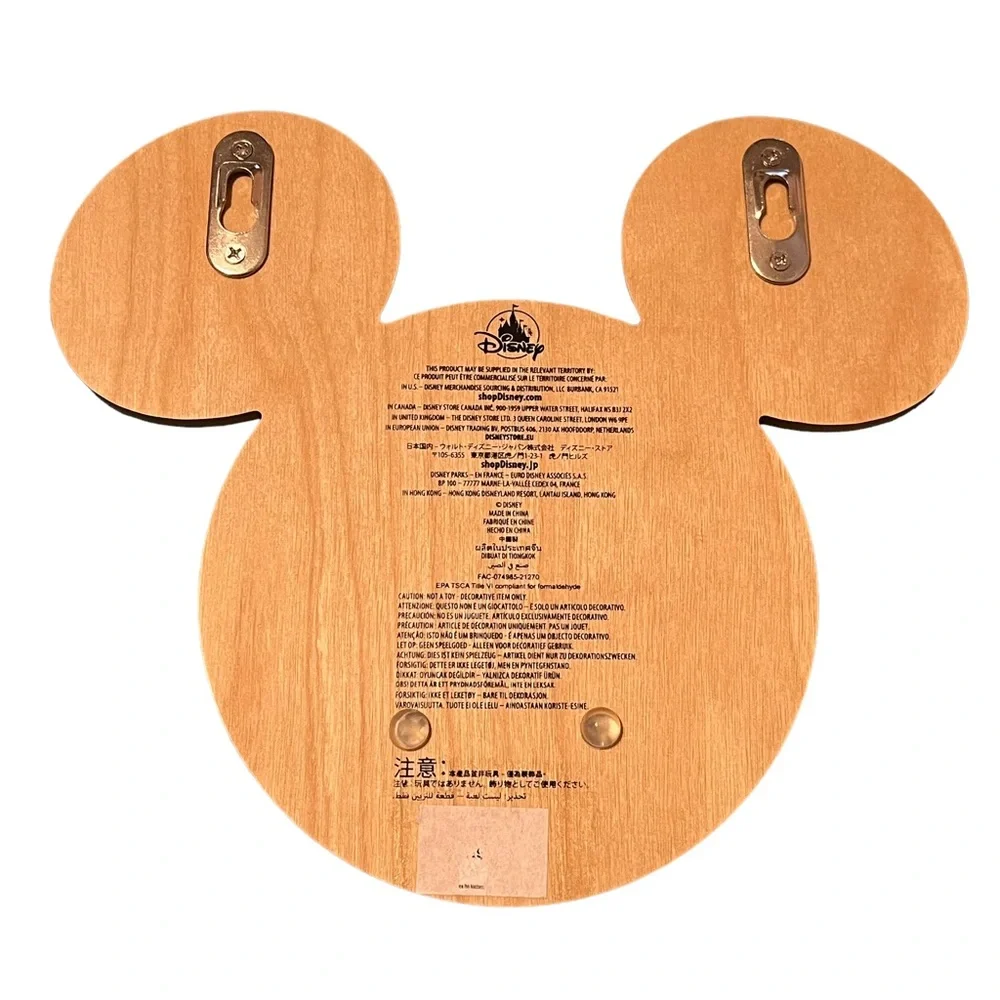 Disney Parks Mickey Mouse Head Hooks Holder